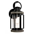 Slender Outdoor Wall Sconce Fixture 3D model small image 1