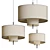 Contemporary Margin Pendant Lighting 3D model small image 1