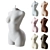 Hourglass Sisters Figure Candles 3D model small image 2