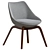 Elegant Porada Penelope Chair 3D model small image 1