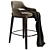 Modern Chic Poliform Sophie Stool 3D model small image 1