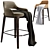 Modern Chic Poliform Sophie Stool 3D model small image 2