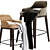 Modern Chic Poliform Sophie Stool 3D model small image 3