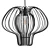 Colico Steel Lampshade Can-Can 3D model small image 1