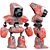 Adorable Robot 2014 Model 3D model small image 1