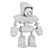 Adorable Robot 2014 Model 3D model small image 4