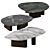 Elegant Callisto Coffee Table 3D model small image 1