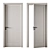 Modern Interior Doors Collection 3D model small image 2