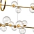 Elegant Iona Chandelier Collection 3D model small image 3