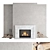 Romotop IMPRESSION 2G Fireplace Wall 3D model small image 1