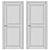 203 Model Interior Door Variants 3D model small image 2