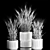 Spikelet Wheat Decor Collection 3D model small image 7