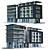 Urban Style 3D Mixed-Use Building 3D model small image 1