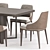 Modern Dining Set Furniture Collection 3D model small image 2