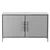 Eco-Friendly Herringbone Door Credenza 3D model small image 4