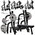 Matrix Magnum Series Benches: Strength and Precision 3D model small image 1