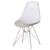 Eames Dining Set with Recycled Plastic Chairs 3D model small image 6