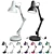 Portable Desk Lamp Camelion KD-313 3D model small image 2