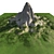 Realistic Mountain Rocky Peak Model 3D model small image 2