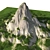 Realistic Mountain Rocky Peak Model 3D model small image 6