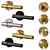 Meraki Brass Door Handle Set 3D model small image 1