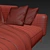 Sleek Modern Sofa Frame Design 3D model small image 7