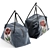 Stylish Bags Set of 4 3D model small image 1