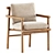 Ayana Chair: Contemporary Comfort by Bebitalia 3D model small image 4