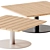 Modern Tribu Coffee Tables Collection 3D model small image 3