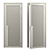 Modern Tower Door 3D model small image 1