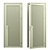 Modern Tower Door 3D model small image 3