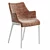 Kartell Eleganza Nia Modern Chair 3D model small image 4