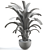 Tropical Banana Palm Houseplant 3D model small image 2