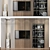 Modern TV Wall Decor Shelf 3D model small image 1