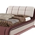 Elegant Tianna Upholstered Bed 3D model small image 2