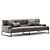 Frigerio Cloud Sofa - Modern Design 3D model small image 2