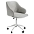 Ergonomic Grey Desk Chair 3D model small image 1