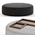 WoodFans Pouf Ottoman 3D model small image 2