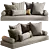  Modern Lounge Cushion Set 3D model small image 1