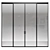 Aluminum Formato Partitions: Height Options 3D model small image 3