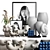 Artistic Decor Set 9 Models 3D model small image 1