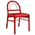 Modern Four Hands Pace Dining Chair 3D model small image 4