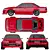 Toyota Mark II X80 TurboSmooth 3D model small image 5