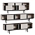 Elegant Lloyd Tex Storage Cabinets 3D model small image 1