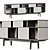 Elegant Lloyd Tex Storage Cabinets 3D model small image 2