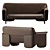 Modern De Sede Sofa Replica 3D model small image 4