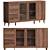 Ultic Modern Sideboard Buffet 3D model small image 1