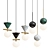 Field Aromas Pendant Lights 3D model small image 1