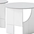 Mondrian Coffee Tables Set 3D model small image 6