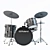 Drum Kit Roland 3D Model 3D model small image 3